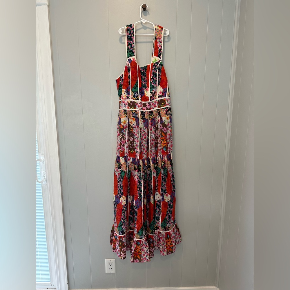 Square neck maxi, Bhanuni by Joyti